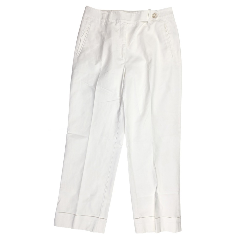Piazza Sempione Kate White Dress Pants Women's Size 27